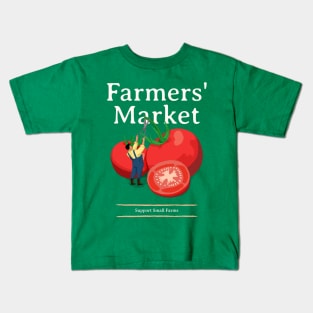 Farmers Market Buy Local Kids T-Shirt